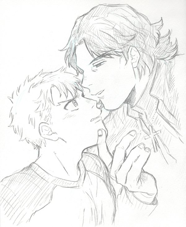 友達2人にスケブで言士描いてもらったー!!めっちゃ可愛い!!おすそ分け♡ 