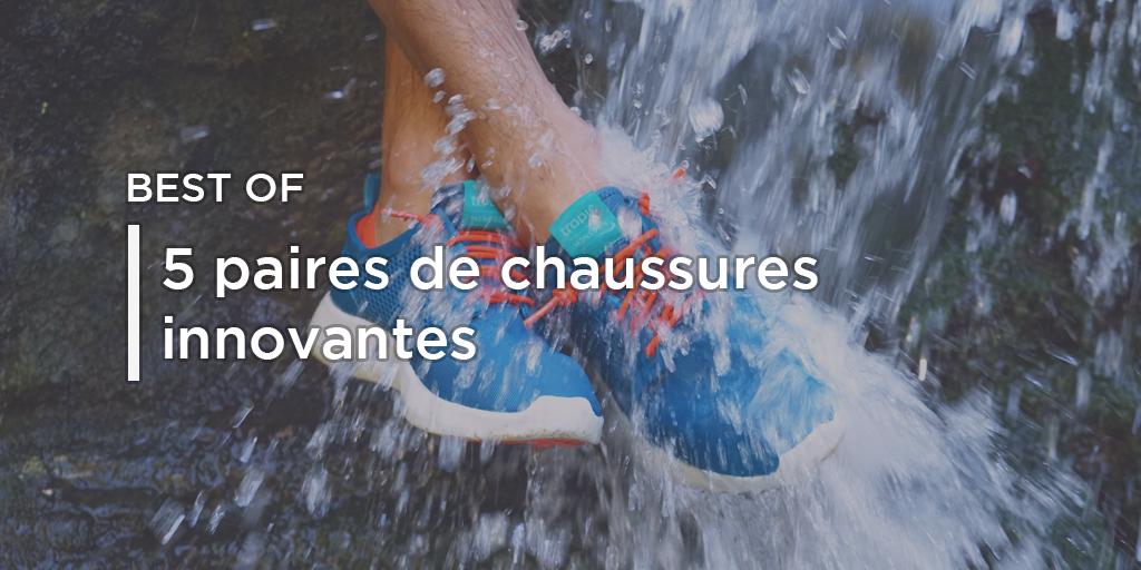 👟 [BEST OF] Découvrez 5 paires de chaussures innovantes pour faire face à toutes les situations 👉 bit.ly/BestofShoe #innovation #design #sneakers
