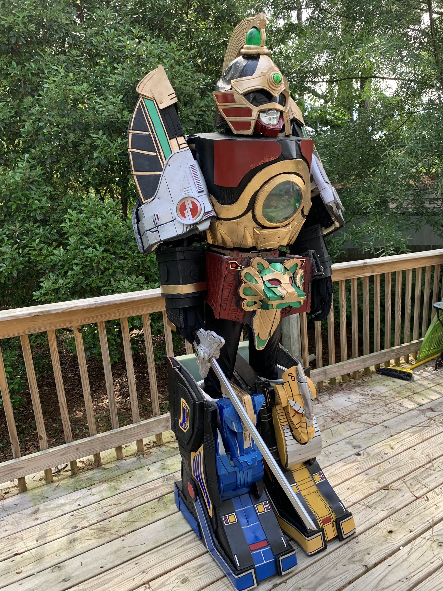 My Thunder Megazord Cosplay! : r/powerrangers