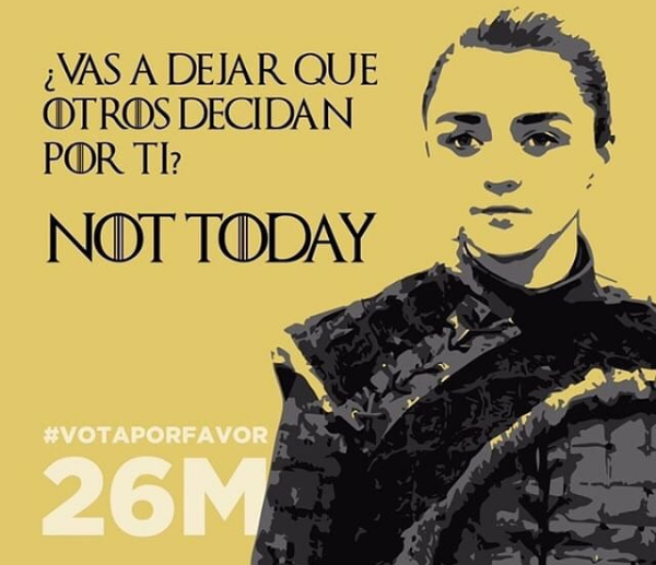 podemosmalaga's tweet photo. -Yo voto temprano y así me lo quito.
-Yo voy al mediodía que hay menos gente.
-Pues yo prefiero ir a la tarde así aprovecho el día.

Hazlo cuando quieras, pero vota. 
Nos jugamos la Málaga que queremos. Nada más y nada menos.
No pases. Ve a votar 😉
#26M https://t.co/3CfyQuhowK