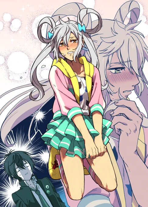 こんなにも描いてて背徳感が凄まじかった女装初めて 