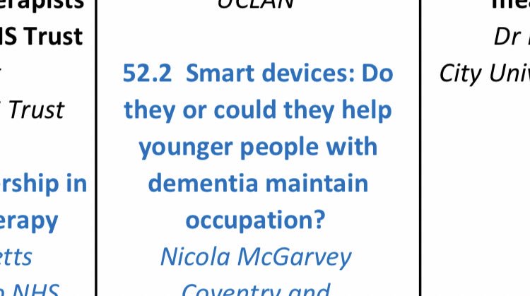 Nic (@mcgarveynic) on Twitter photo #RCOT2019 looking forward to presenting @RCOT conference this year! <a href="/YoungDemNetwork/">Young Dementia Network</a> <a href="/CovUni_CIRAL/">This account is no longer active</a> @CWPT_Research #RCOT2019 looking forward to presenting @RCOT conference this year! <a href="/YoungDemNetwork/">Young Dementia Network</a> <a href="/CovUni_CIRAL/">This account is no longer active</a> @CWPT_Research