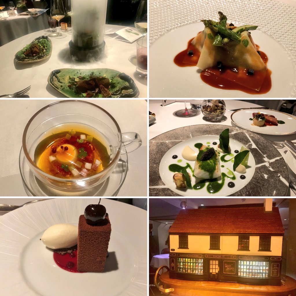 MichelinGuideUK's tweet photo. An evening sharing the childhood memories of Heston Blumenthal with a journey blending originality, emotion, innovation and the ultimate finale from @TheHestonTeam #TheFatDuck #3MichelinStars https://t.co/hZ4B71uhso