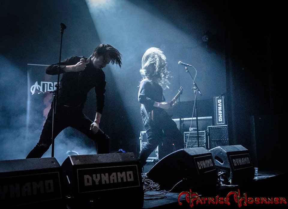 AugerOfficial's tweet photo. Thank you #Eindhoven (#Netherlands) you were amazing. (Photo by Patrice Hoerner) #Auger #TeamAuger #DynamicDarkwave #DarkRock #gothic #industrial #electronica #postpunk #metal #FromNowOnI #tour @dynamo_ehv @darkTunesGroup  @EhvRockCity https://t.co/TsOUlreyWU