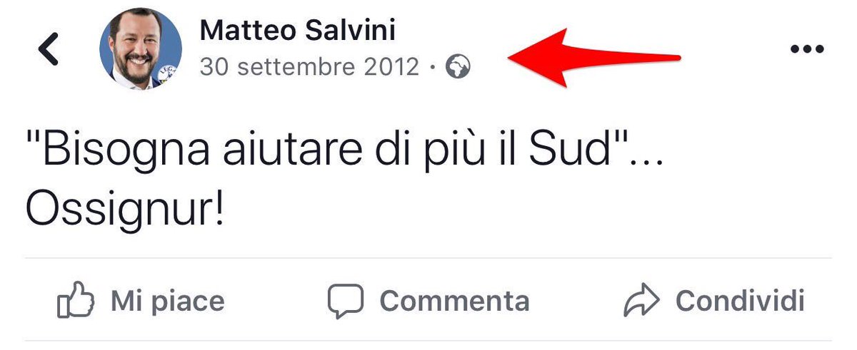 GabrieleGabbo81's tweet photo. Per tutti i miei compaesani , per tutti i terroni come me.

Non abbiate la memoria corta.

Non votate chi ci ha deriso e schifato per anni, e ora ci vuole raggirare

Cacciate l’orgoglio terrone!

#IoDomenicaNonVotoLega 
#FacciamoRete 
#Europee2019 #Silenzio_UNOparla_P1RLA https://t.co/IuGV0BcLTL