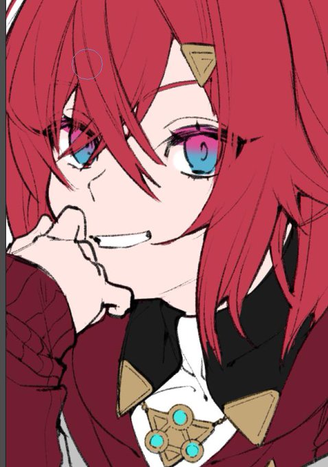 息抜きにかいてた 