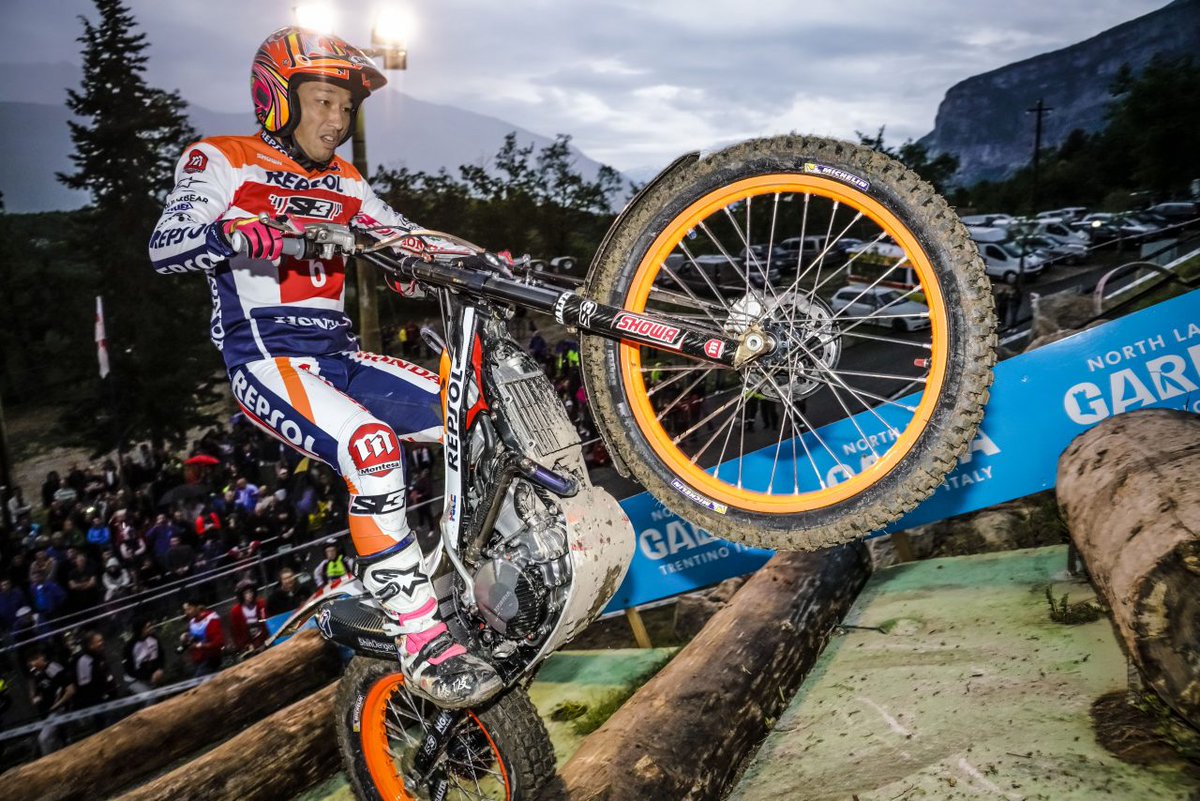 Weather conditions complicate qualifying as the TrialGP World Championship kicks off in Italy 🇮🇹

<a href="/tonibou_oficial/">Toni Bou Oficial</a> 11
<a href="/FUJIGAS/">TakahisaFujinami藤波貴久</a> 12

📝📸⤵️
trial.hondaracingcorporation.com/report/weather…