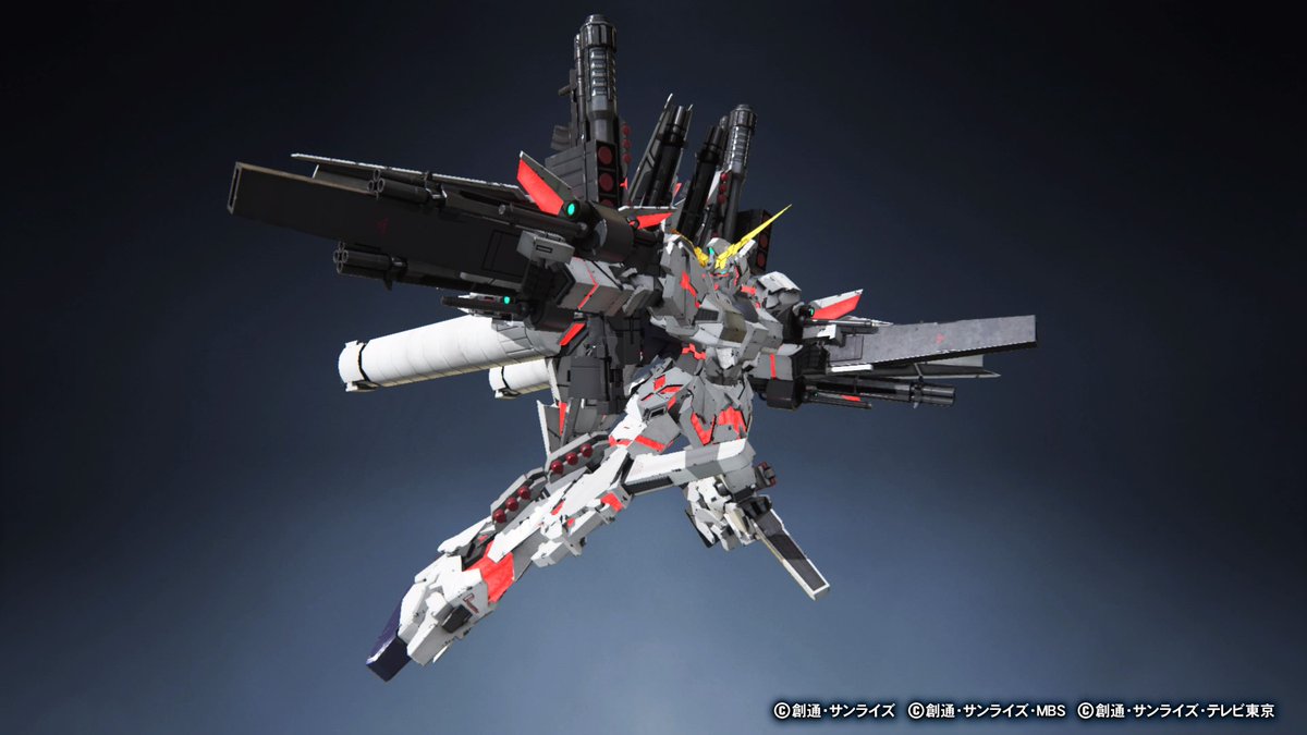 Torashiba とら フルアーマー フルアーマー ユニコーンガンダム Faユニコーンの フルアーマーと言いながらお前 ユニコーン部分剥き出しやんか っていう疑問を自分なりに解決させてみたw Ps4share ガンブレ３ ガンダムブレイカー３
