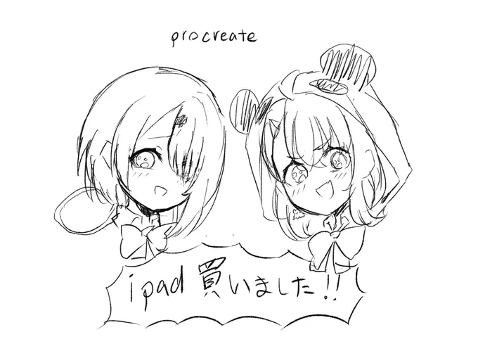 買った!描いた!今夜はお絵活だ!! 