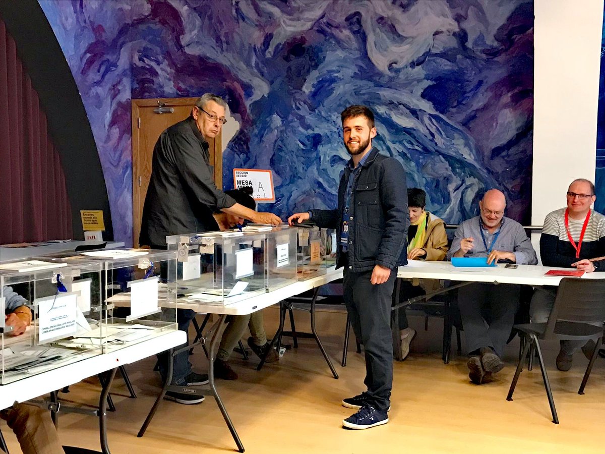 Ejerciendo mi derecho al voto en Puigpunyent 💪