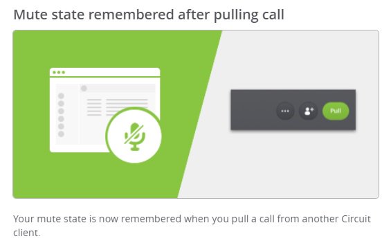 MCarlosUCC's tweet image. Interesting news with the latest @CircuitHQ update #sprint122 from @UnifyCo  #workstream #collaboration #UCaaS

Mute state remembered
Domain statistics 
OpenScape Business V2R7 integration
Incoming webhook
WebRTC routing policy

#TripleWin @Swisscom_B2B_de @SwissproS @UnifyCo_CH