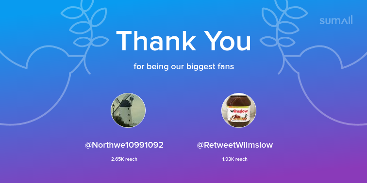 Start2Train's tweet photo. Our biggest fans this week: Northwe10991092, RetweetWilmslow. Thank you! via https://t.co/odXsOMQSUC https://t.co/HO20FAUHUo