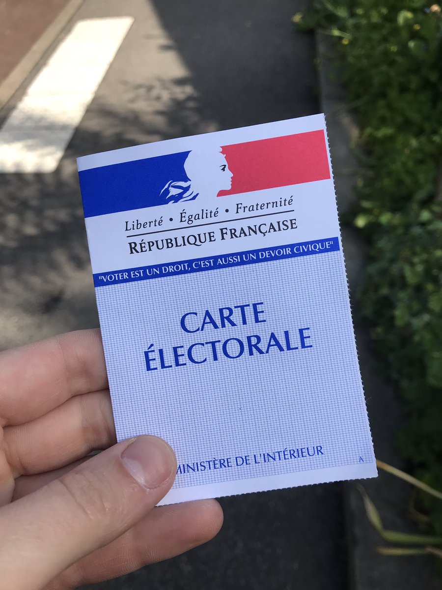 N’oublions pas d’aller voter aujourd’hui ! 
#droit #citoyen #CitoyennetéEuropéenne