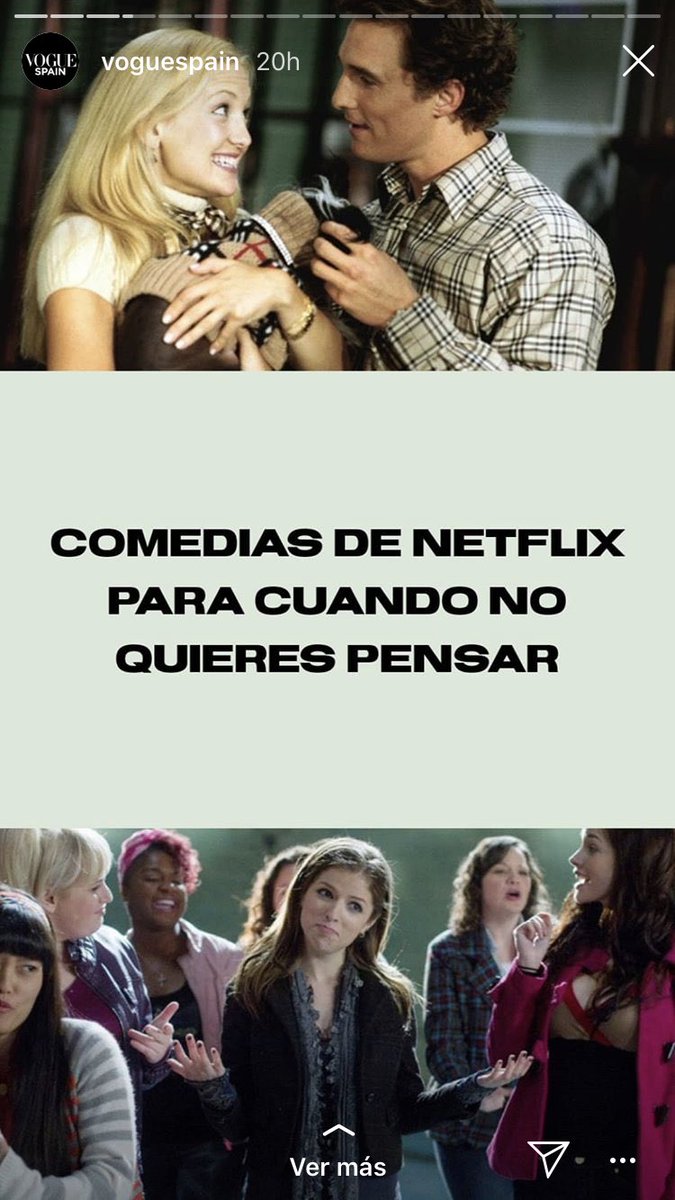PClementti's tweet photo. Gracias @VogueSpain y @NetflixES así la vida es mucho más fácil ... #jornadadereflexion #pareceunmemeperoesverdad #nopensar #lascosasclaras #mensajesdirectos #real https://t.co/RP87yP3LYS