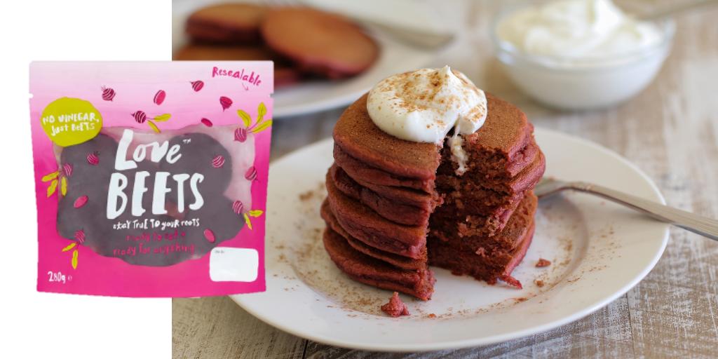 Extra time for #breakfast this bank holiday? Pimp your pancakes with this #unbeetable breakfast ow.ly/4OY650uky67 #lovebeetsuk #nomess #nofuss #staytruetoyourroots #tesco #bankholiday #breakfast #pimpyourpancakes