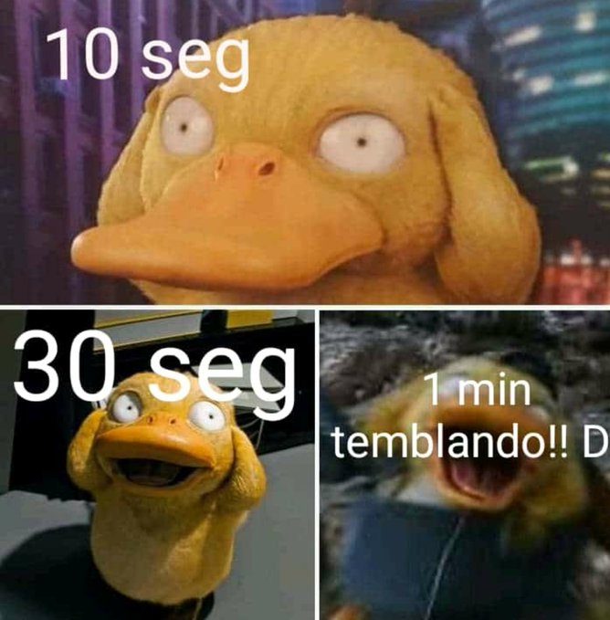 MigueAE0's tweet photo. El resto de la gente // yo :v   
#Temblor https://t.co/FEXC24WSfp