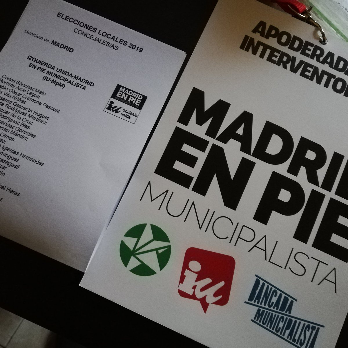Yo lo tengo claro #YaToca #MadridRebelde #MadridEnPie26M