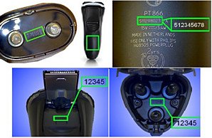 serial number philips multigroom