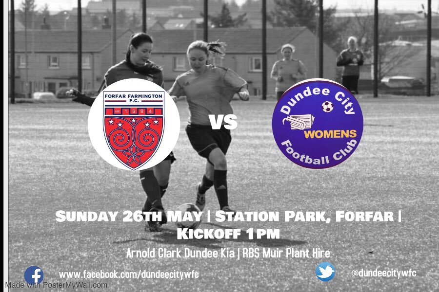 Dundeecitywfc's tweet image. Dundee City Ladies take the short trip up to Forfar today for this weekends #SWFL2 fixture against @Farmington_FC Women 💙💙