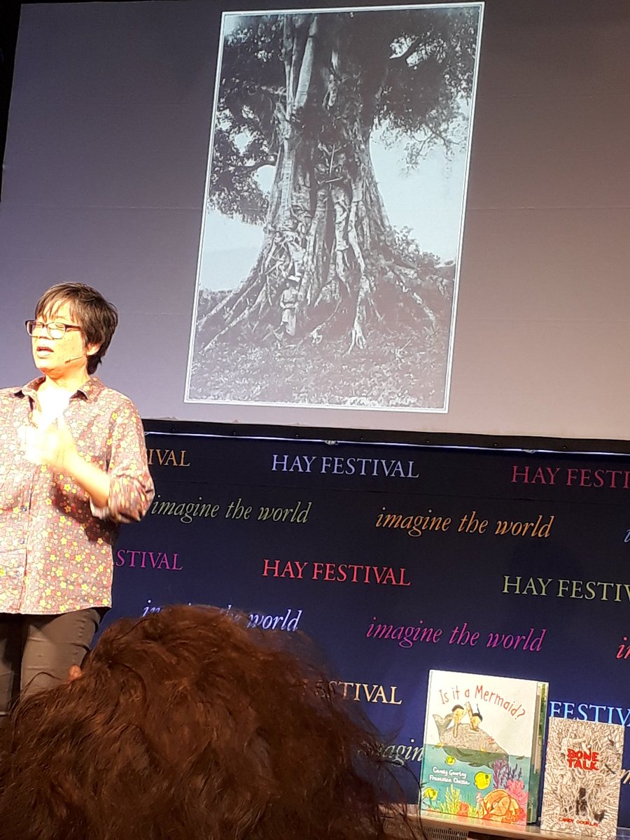 GLFreeLibrarium's tweet photo. The dynamic @candygourlay signed #BoneTalk for our #littlefreelibrary yesterday! How cool is her stamp! I know more of the young readers in our community will see themselves reflected in this exciting world. She spoke about... #WindowsandMirrors @Booktrust #HayFestival2019 1/5 https://t.co/G33f5dsUMp