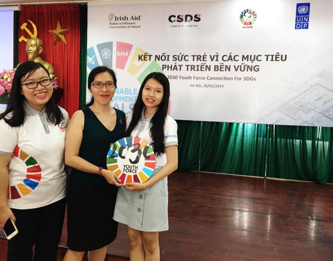 CatherinePhuong's tweet photo. Nice to catch up this #Sunday with @2030YouthForce 🇻🇳which has been doing great work in raising awareness for #SDGs among #youth in #Vietnam &amp; mobilizing them around #SDG implementation #Youth2030 @UNDPVietNam @UNVAsiaPacific @UNDP4Youth https://t.co/8b0cuqSc5u