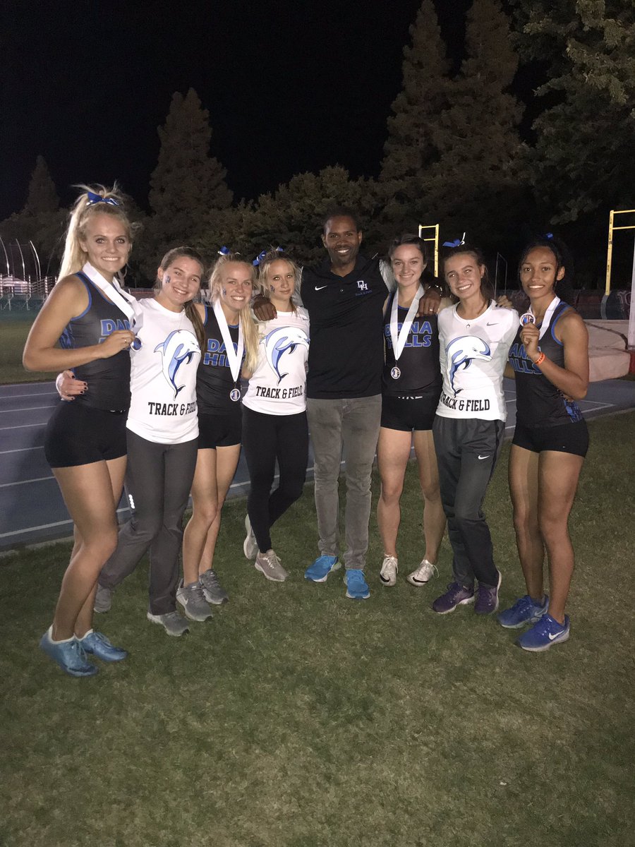 kchambers4n8's tweet photo. 3rd straight trip to the finals and 3rd place in the California State meet! Even had enough energy to carry me after. 💪🏾🐬🥉Much Respect Poly and Roosevelt that went 1-2.  ✊🏾 #CIFState #4x400 #danahillstrackandfield https://t.co/W7BrUYFtEf