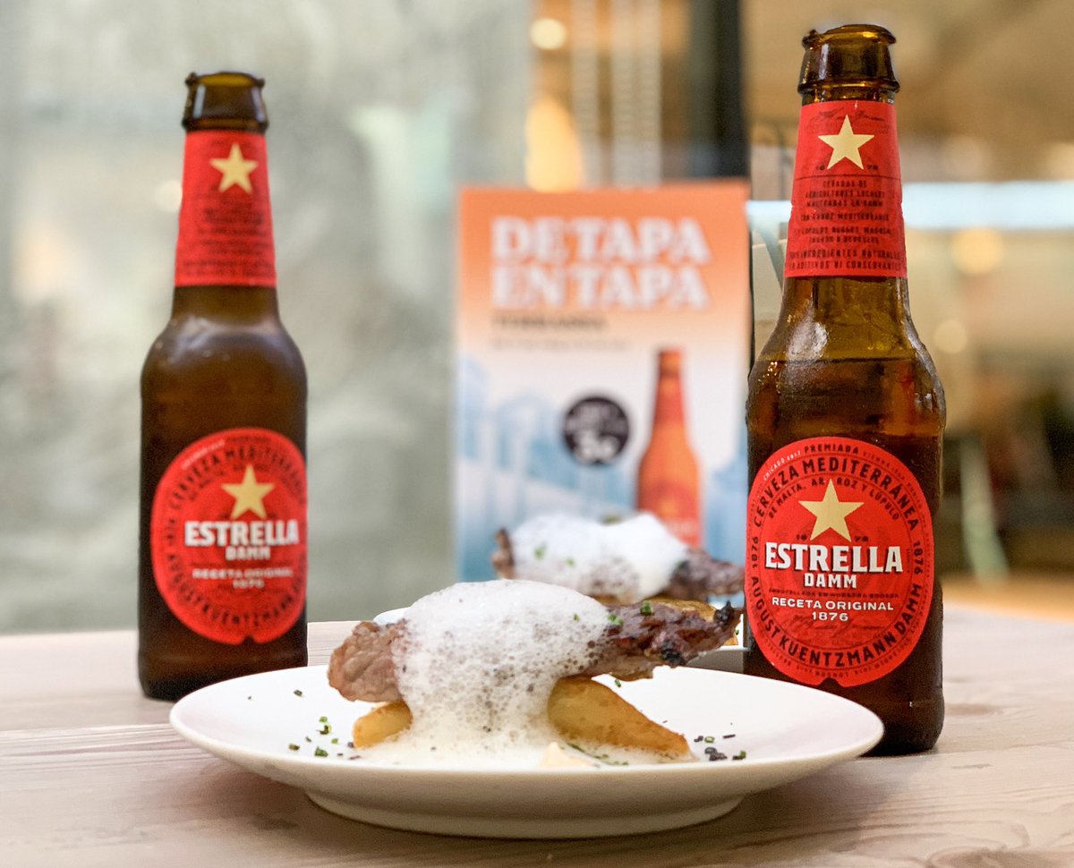 Ja heu tastat la nostra tapa? 😜 “La cua brava del lagarto joselito” està agradant molt! 😊 Veniu a tastar-la acompanyada d’una <a href="/EstrellaDammCat/">Estrella Damm Cat</a> ben fresqueta! 🍺 #detapaentapaterrassa