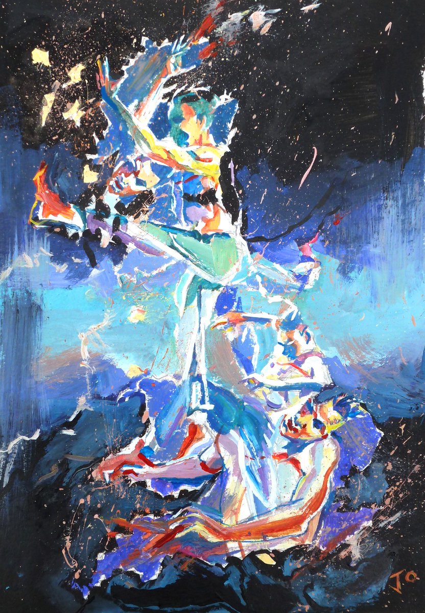 Sketch of @mjamesrawcliffe from @bbcyoungdancer 2019 - by @JoBradleypaint @bbcarts @itsanitarani @OreOduba #bbcyoungdancer #bbcarts #Dance https://t.co/uoemLxm4NB
