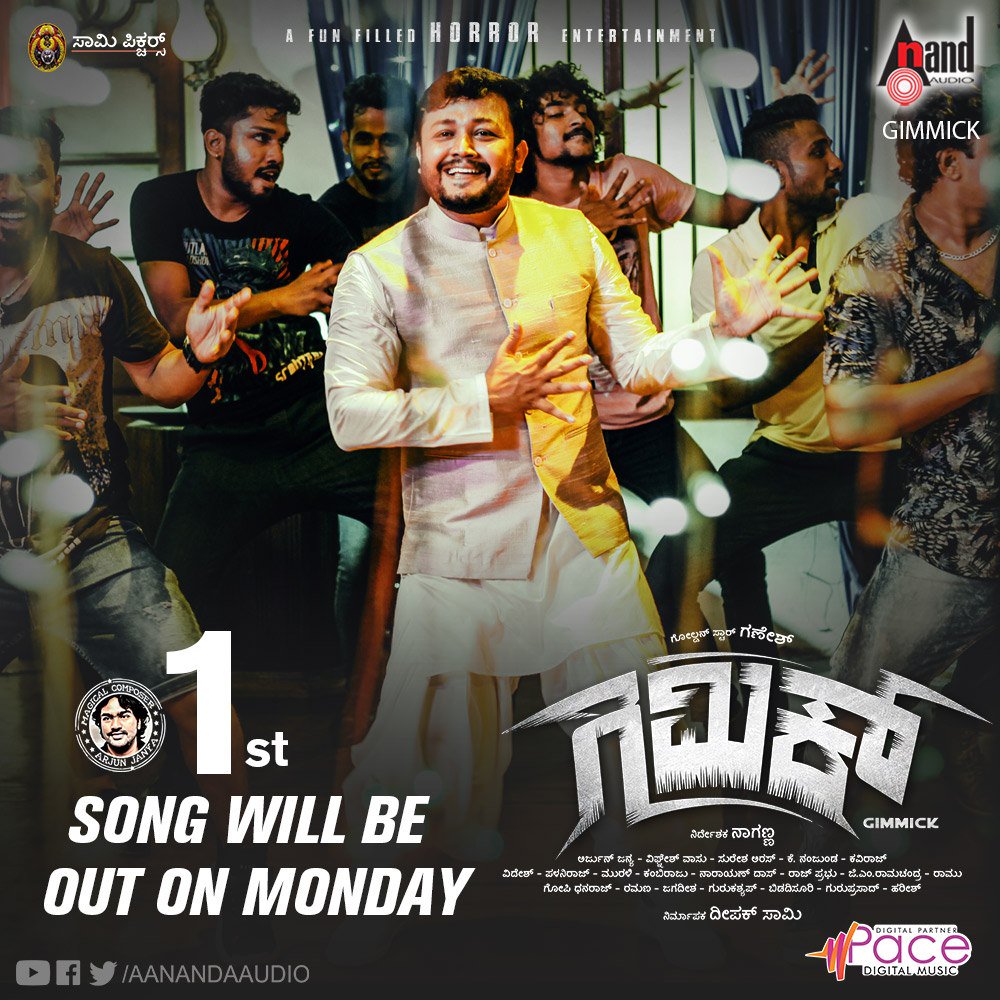 rakeshganesh171's tweet photo. #Gimmick 1st song will be out on Monday
#GimmickFirstSongTomorrow #GoldenStarGanesh #GStar35 https://t.co/xARrMfPvCV
