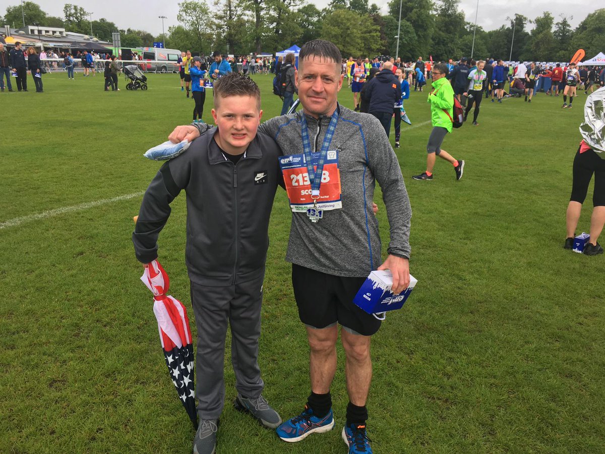 Edinburgh half marathon done now time for the playoffs 🙈