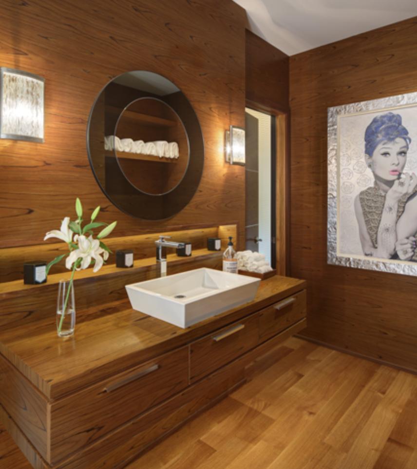 colbyconst1's tweet photo. Organic materials make this modern bathroom  feel warm.
#customhomebuilders #moderndesigns https://t.co/37eqGZyJiM