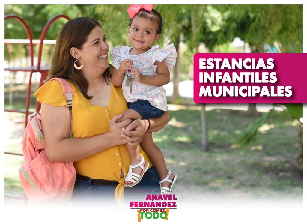 AnavelFernandez's tweet photo. Con el programa de estancias infantiles pretendo beneficiar a más de 3000 familias que necesitan tener a sus hijos en un lugar adecuado ¡Para que lo que más amas esté seguro mientras buscas el sustento,
#PorLaNiñezDeGómezTODO! 👶🏻👧🏻👦🏻

#PorGómezTODO
#EstamosJuntas
#EsAhora https://t.co/PNc3iGm7yS