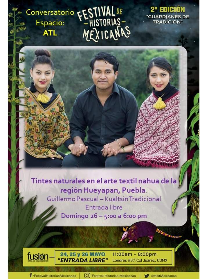 HistMexicanas's tweet photo. Talleres, música artesanía  y más encontrarás en el  último día del #FestivalHistoriasMexicanas 
En  @BazarFUSION  a partir de las  11  am. 
#EntradaLibre https://t.co/XVopC5Uayb