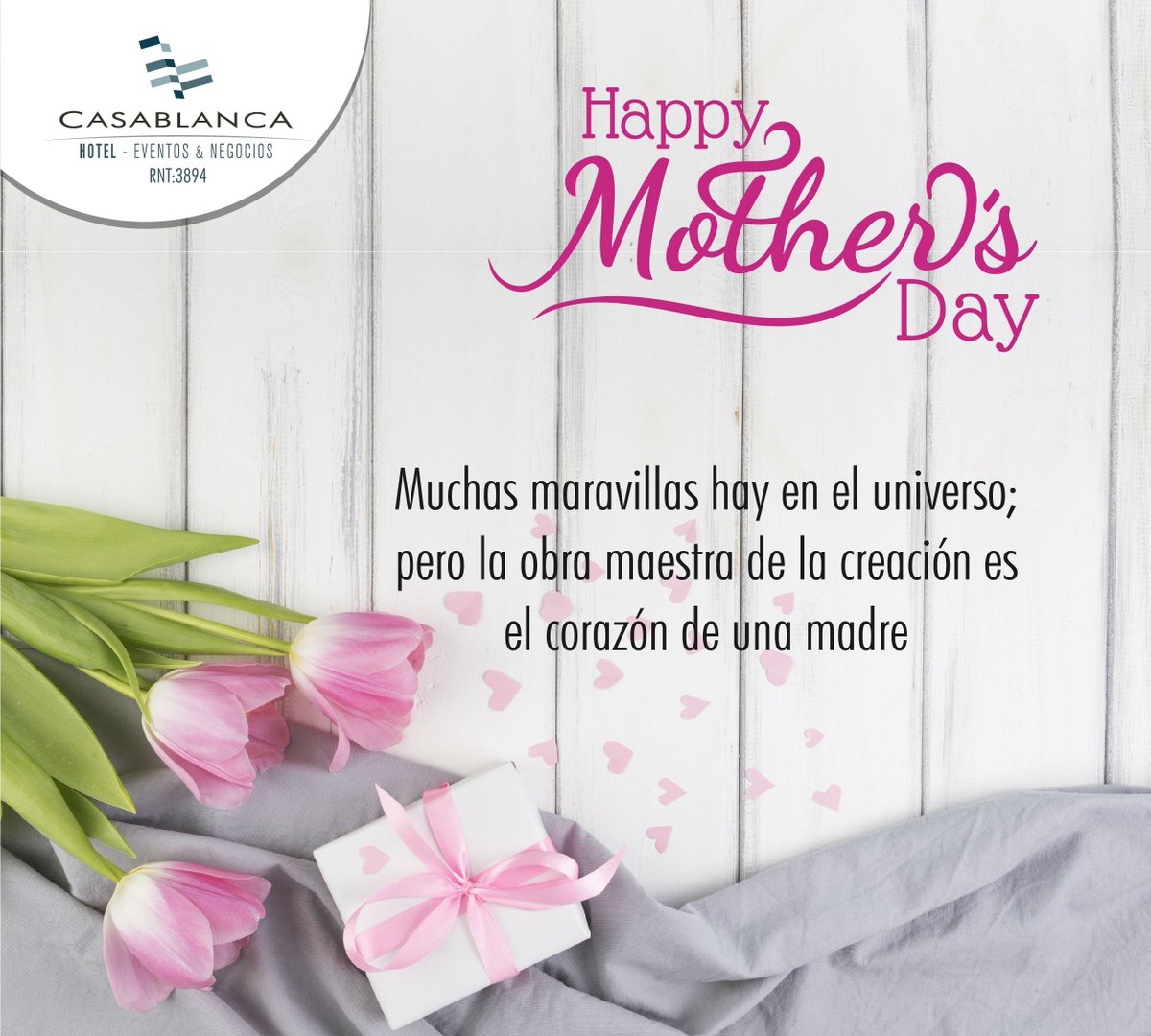 “Madre, la palabra más bella pronunciada por el ser humano” Feliz día de las madres #HotelCasaBlanca #Cúcuta. https://t.co/XLIh2ZKdus