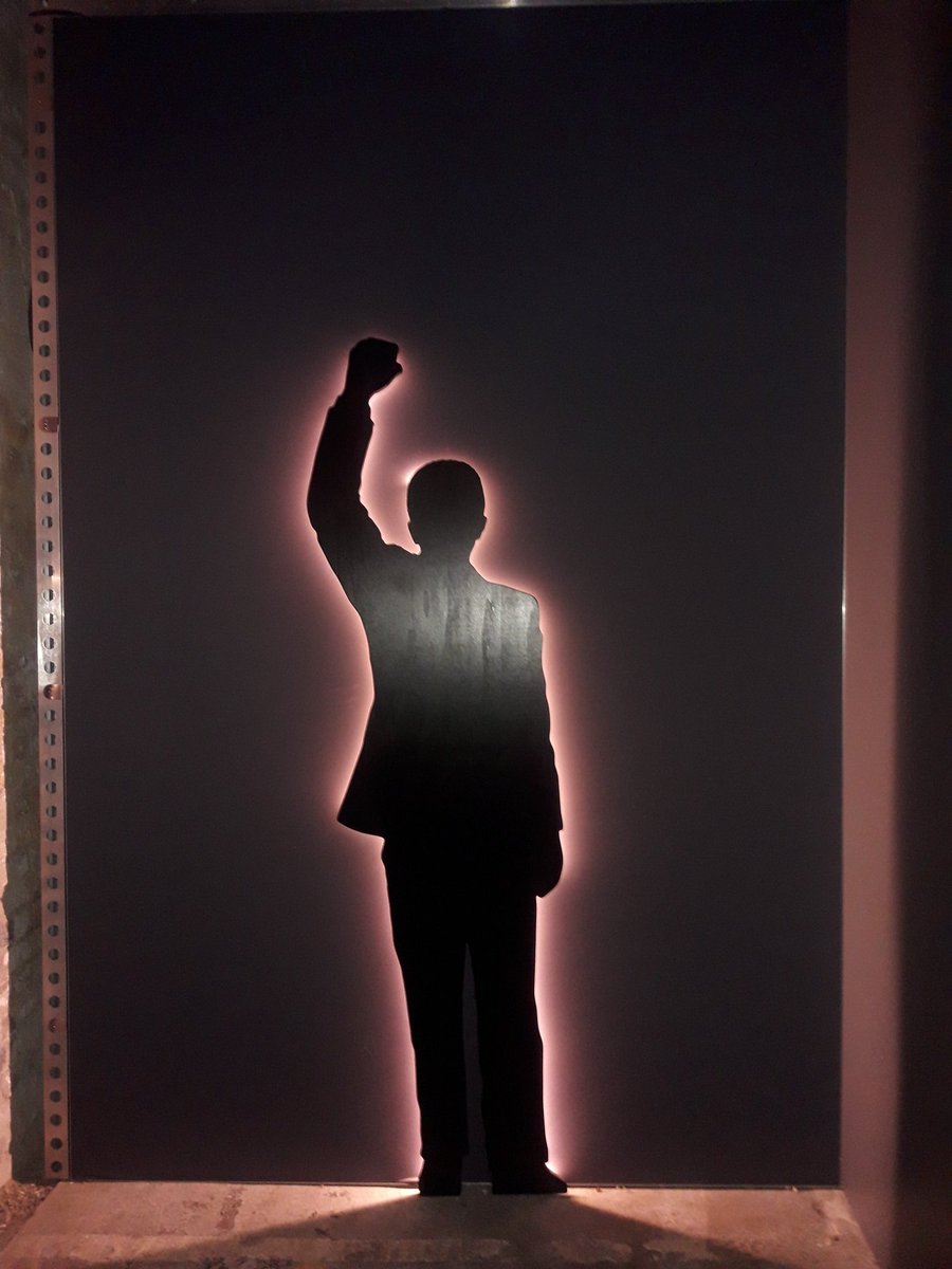 Sewegomo's tweet photo. #MandelaExhibition A wonderfully put together and highly emotive exhibition. @Mandela_Exhibit https://t.co/Xs9q5rlkQo