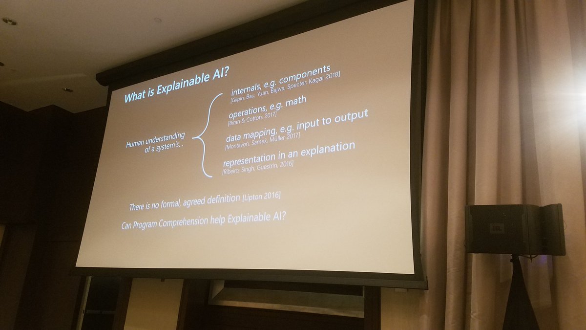 Tom Deline presenting the keynote, "We Won! Now What?", for MSR'19 at ICSE! How can MSR researchers stay one step ahead of current trends? #msr19 #icse19