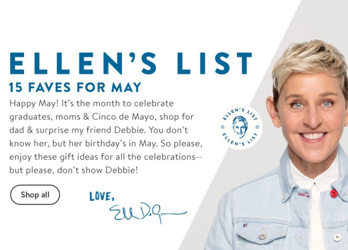 ProductsCoupons's tweet photo. @TheEllenShow @Walmart #shopaholic #onlineshopping #ellenpage #buyahome #ellentube #ellenshow #prilaga #shoppingonline #shoponline #buy #ellenratemycat #ellen #shopping #ellensburg #ellenratemybaby #ellenratemydog #ellendegeneres #buyer #shop #fashion #rt
https://t.co/NtQNLEOq2m https://t.co/ApQIOsHR0I