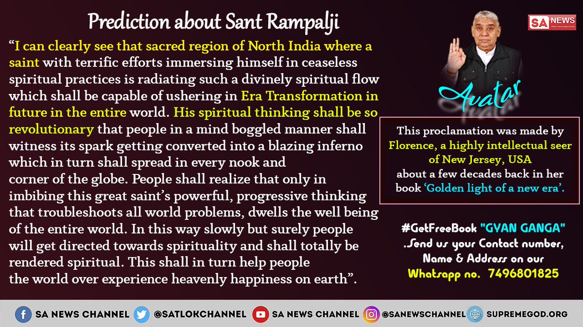 KumarArun11710's tweet photo. @realstory99_ @SatlokChannel बरवाला कांड  से पहले संत रामपाल जी महाराज के शिस्य 64 लाख थे और अब इनकी संख्या करोडो में है यह क्या दिखाता है ? 
और 99%  उनके शिस्य पढ़े लिखे है, क्यों ? 
क्योंकि उनका  ज्ञान अतुलनीय ,सार्थक और तत्व से परिपूर्ण है l https://t.co/bQzRhRUZZX