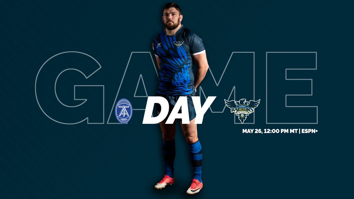 AmericanRaptors's tweet photo. IT'S GAME DAY presented by First Bank!!! (@efirstbank) The battle for the top 4 continues today as we face off against the @TorontoArrows!
#RaptorStrong #GLENvTOR #MajorLeagueRugby https://t.co/9it51skbRe