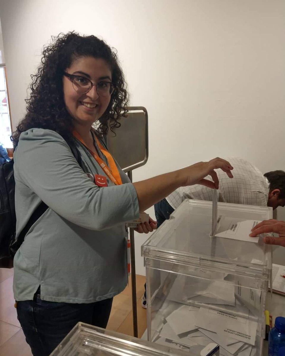 Susana Pérez ja ha votat. I tu, a que estàs esperant? #VotaFeliç #VotaCompromís
