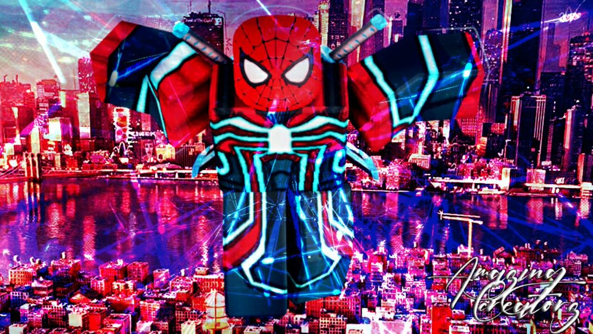 Amazingcreatorz On Twitter Lol We Made A Amazing Roblox Spiderman Gfx Roblox Robloxart Robloxgfx Robloxdev - roblox spiderman