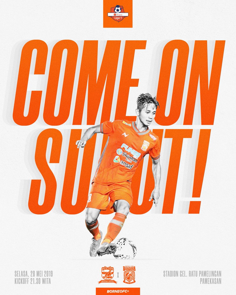 Di pekan ketiga Liga 1 2019, Skuat Pesut Etam akan menantang Madura United di Stadion Gelora Ratu Pamelingan Pamekasan pada Selasa, 28 Mei 2019. Kick off pukul 21.30 WITA. Kasih Manyala, Sut! 🔥

#KebanggaanSamarinda #Manyala #ShopeeLiga1