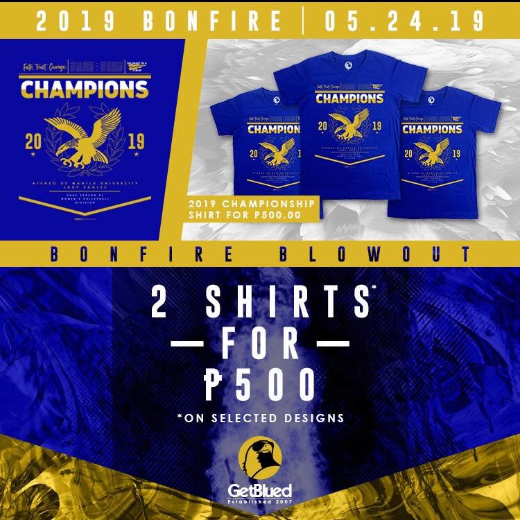 atineoo's tweet photo. HI GUYS AGAIN!! NA DELETE YUNG TWEET! IM GIVING AWAY 3 ATENEO CHAMPS SHIRT! IN JUST 3 EASY STEPS

- FOLLOW THIS ACCOUNT
- RT AND FAV THIS TWEET
- REASON WHY U DESERVE THE SHIRT

I WILL ANNOUNCE THE WINNER IN MAY 29, 2019!

GOODLUCK! ONE BIG FIGHT!
TWITTER PIC GUYS! 💙 https://t.co/ULODI3O2ZY