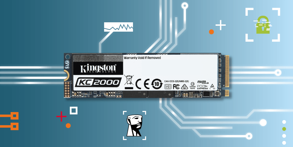 KingstonTechBiz's tweet photo. With the #KC2000 Kingston brings you superior #NVMe speeds, ultimate flexibility and end-to-end data protection. ⏩ 💻 🔒 https://t.co/Dc19D64CAK