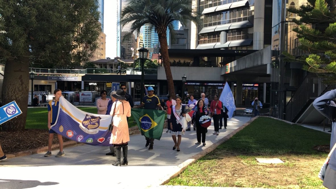 unaaqld's tweet photo. The Peacekeepers Ceremony and Peoples March
On Sat 25 May 2019 UNAA Qld and Peacekeepers successfully organised the Peacekeepers Ceremony and Peoples March in Brisbane, Qld Australia from King George Square, to ANZAC Square.
#UNAA #UNAAQ #UN #Peacekeepers #Peace #Security #SDG https://t.co/Fv4ac9IWHc