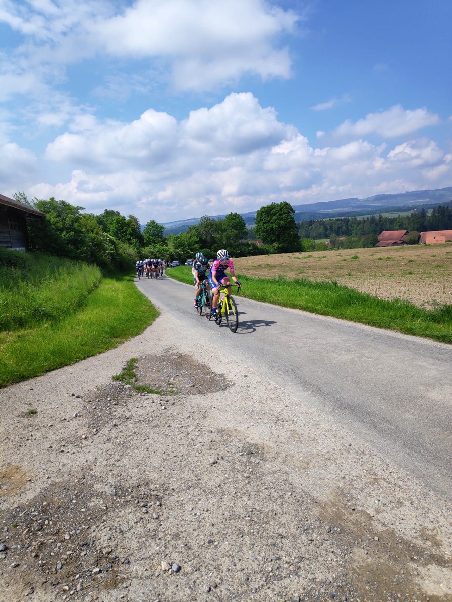 grandprixcham's tweet photo. Only 3 in front going for the QOM points Franchi wins again.
I think she is going to take this today... https://t.co/Pr5NmqYNWh