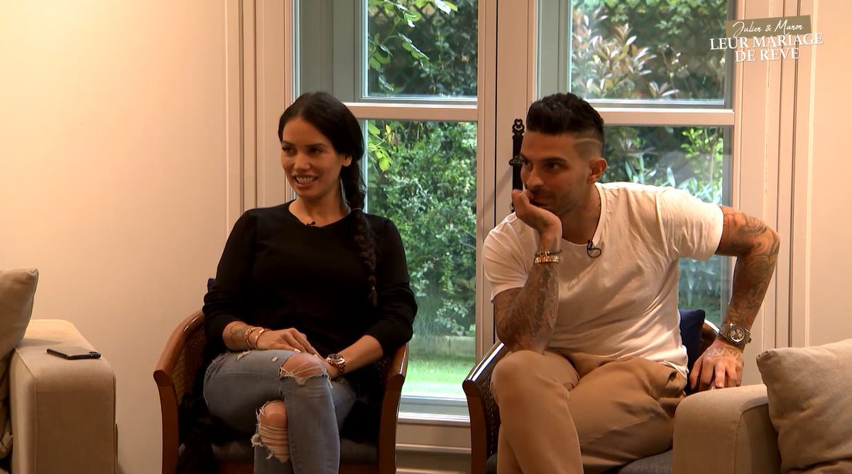 NonStopReality's tweet image. EXCLU VIDÉO - Le cinquième épisode sur les coulisses du mariage de @ManonMarsault et @JulienMiami  est disponible sur notre site ! Découvrez les futurs mariés en pleine répétition pour leur ouverture de bal en CLIQUANT sur le lien suivant ➡➡ bit.ly/2VTksn2