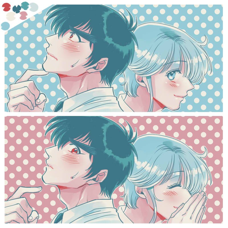 #リプをもらった番号の色を使って絵を描く
09.愛しのハニー
06.スノーマジック
21.シーサイド 