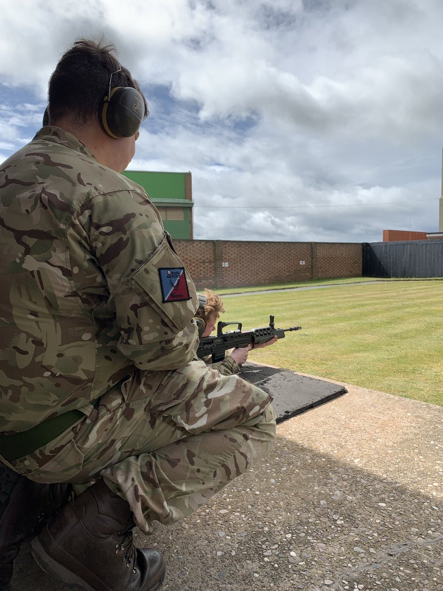 JonEvansRAFAC's tweet photo. Spending the day at RAF Shawbury on the range with staff and cadets from @2WWAirCadets https://t.co/XRd6XPgCK6
