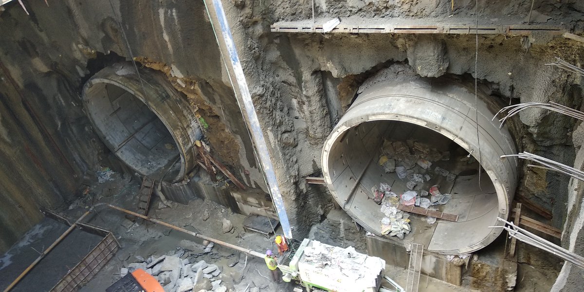 caa_india's tweet photo. "Sold Out" Private guided tour of the Mumbai Metro 3 Tunnels by CAA Mumbai on Sat, May 25, 2019. Thanks to #TataProjects https://t.co/7iPvJxtROz